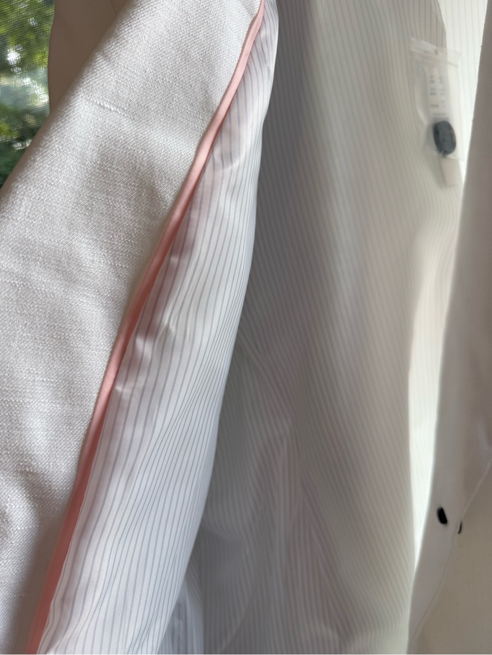 J. Crew Women's White Single-Button Blazer - Picture 3 of 5